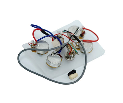 Guyker 1 Set LP Electric Guitar Pickup Wiring 1 Toggle Switch + 4 Pots + Jack