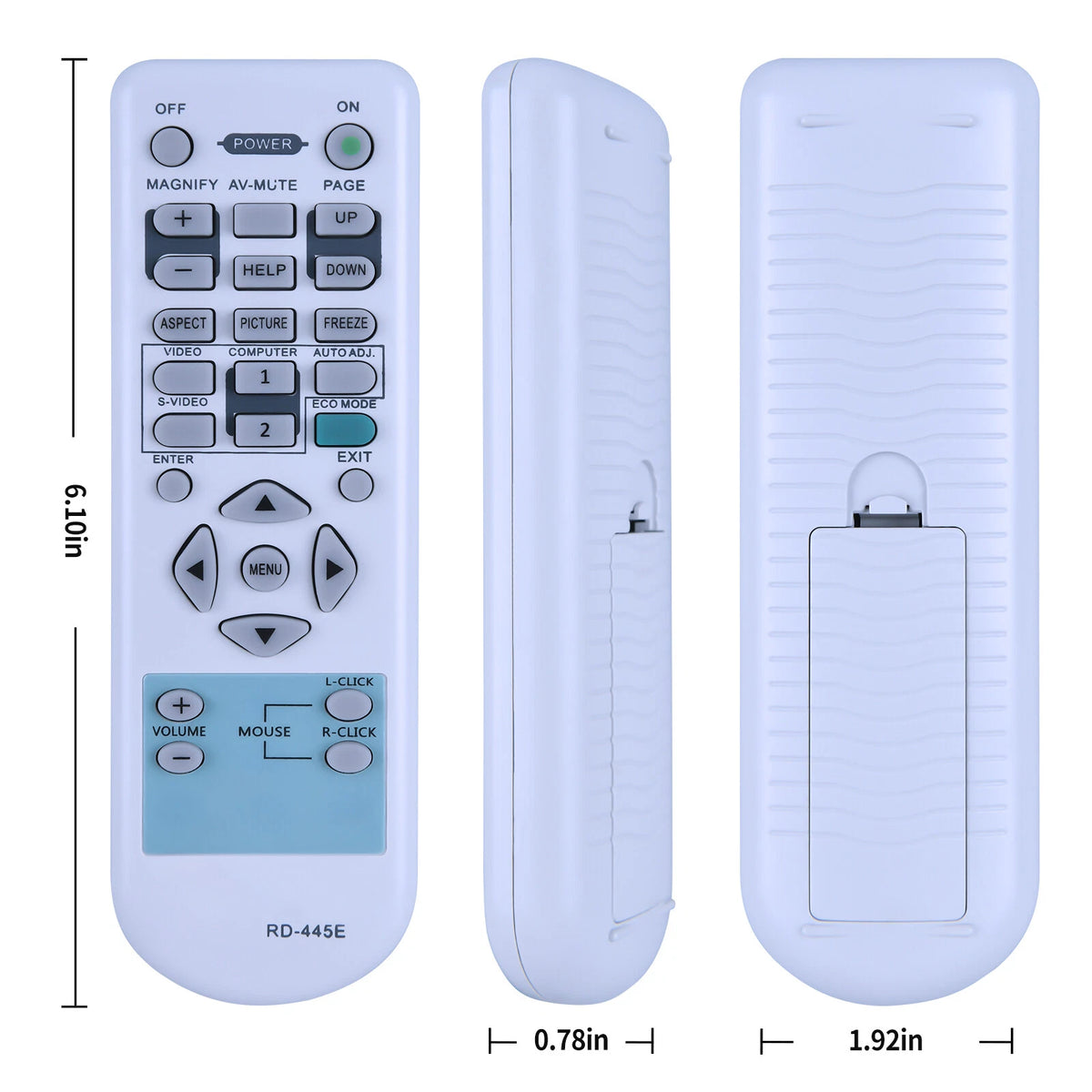 RD-445E Remote Control For NEC NP610G NP310 NP510 NP310G NP405G Projector