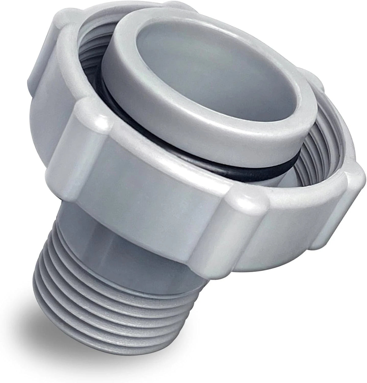 Pool Drain Fitting Connects fits for Coleman Pools, 1.0 inches, Gray