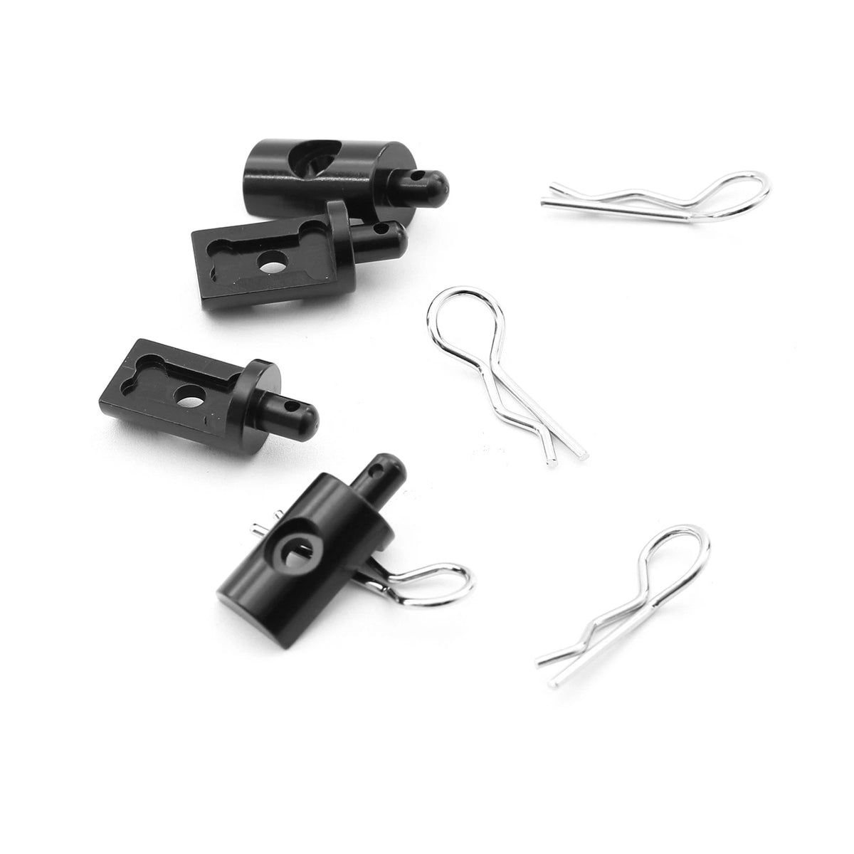 Aluminum Alloy Body Brackets Parts For Tamiya CW-01 Lunch Box 58347 1/12 RC Car