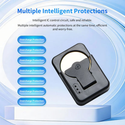 USB-C Universal Coin Cell Charger for Rechargeable Button Cells, Smart IC LED