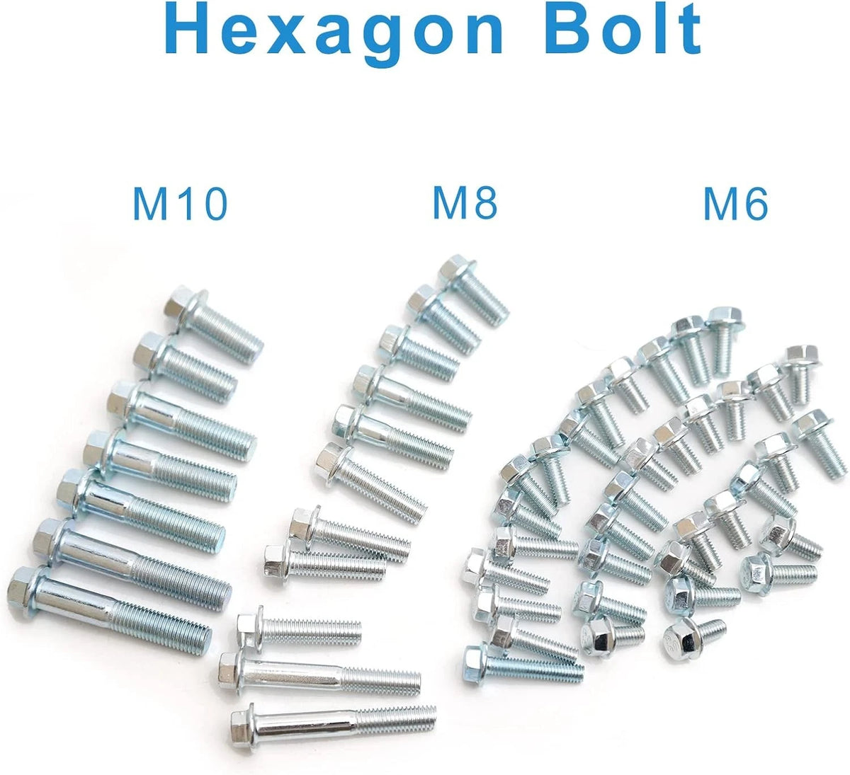 Minho Motorcycle Screw Kit Fit for Whole Scooter Taotao 50cc 1/4-20 UNC