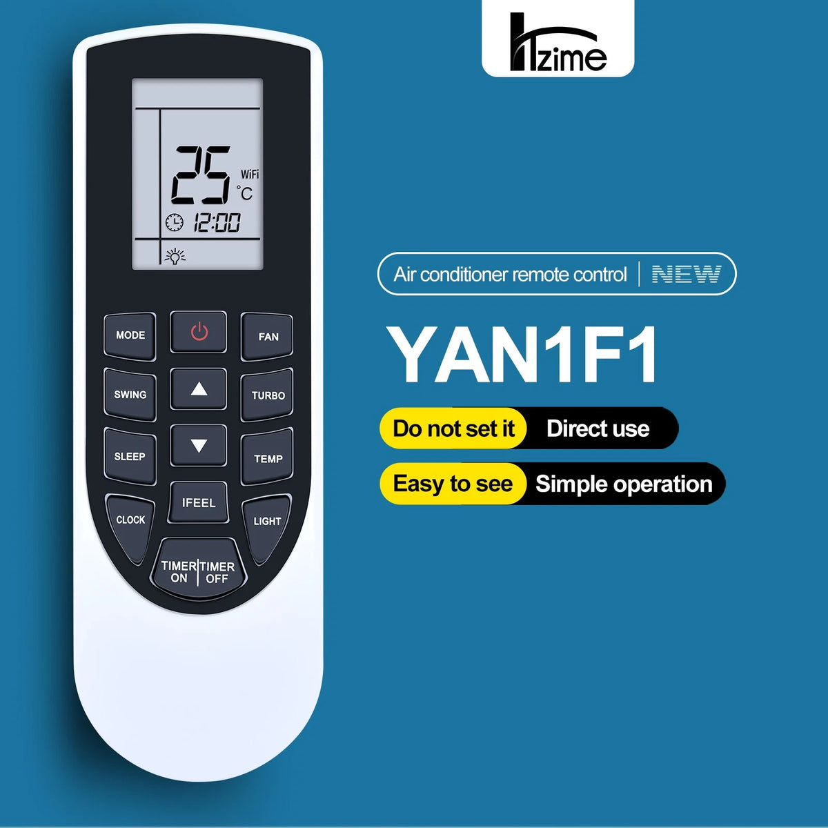 Remote Control For York Mini Split Air Conditioner DCP09CSB21S DHP18NWB21S