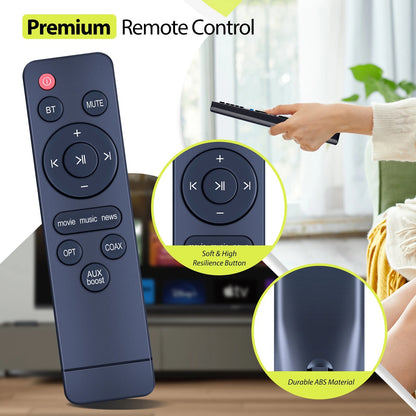 Remote Control For Sakobs TV Sound Bar System DS6402 DS6601 DS6405P DS6402L