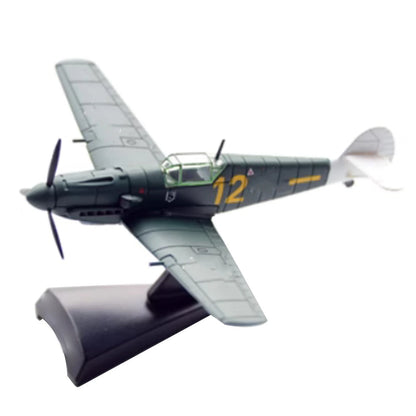 1:100 Germany Messerschmitt BF109E Fighter Aircraft Alloy Model Souvenir Gift