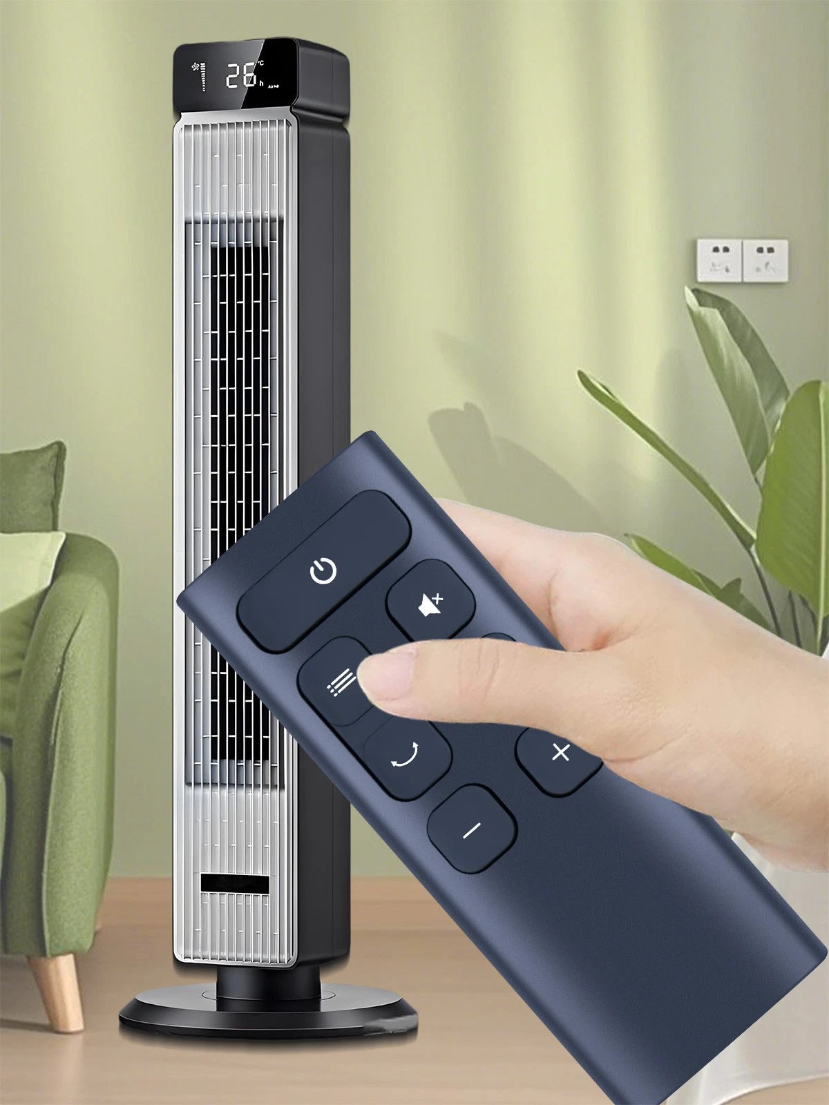 Remote Control For Ezify 40-inch Tower Fan PX-TS001 Black