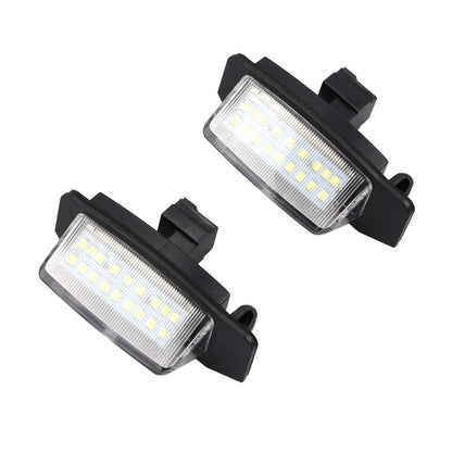 2Pack 6500K Number License Plate LED Lamp light For Mitsubishi Outlander 2006-12