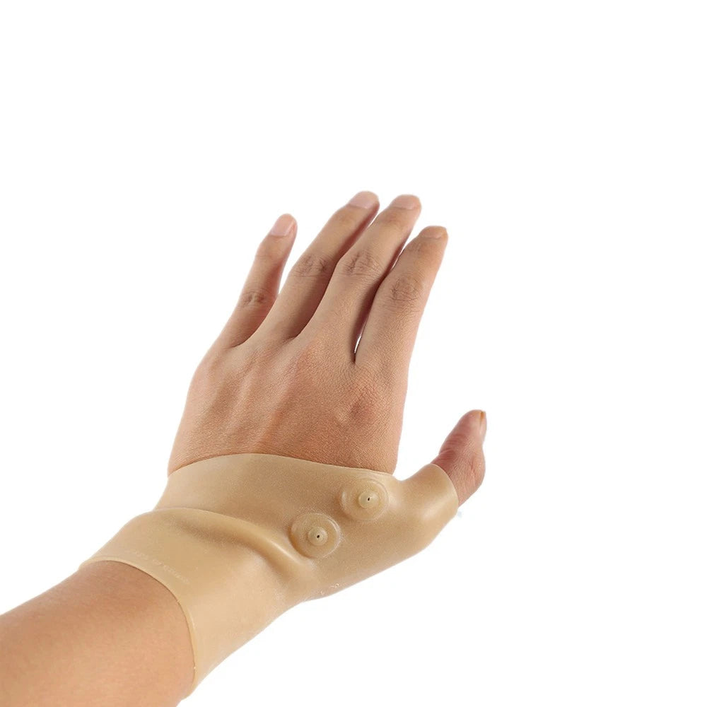 1Pair Waterproof Magnetic Therapy Wrist Hand Glove For Arthritis Pain Relief