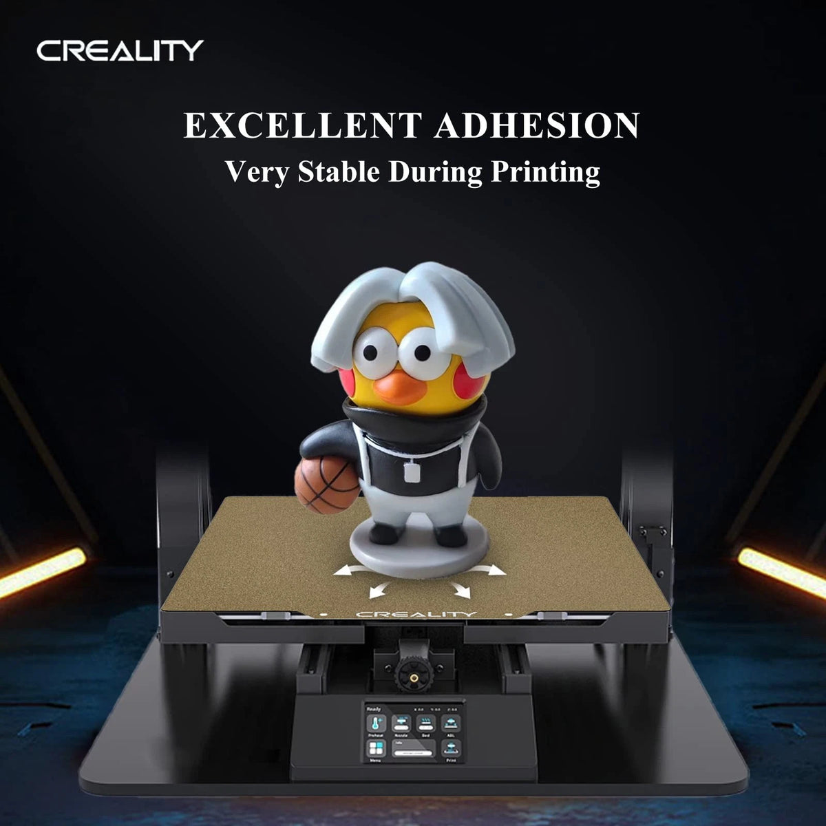 Creality Official PEI Plate with Adhesive for Ender 3/Ender 3 Golden