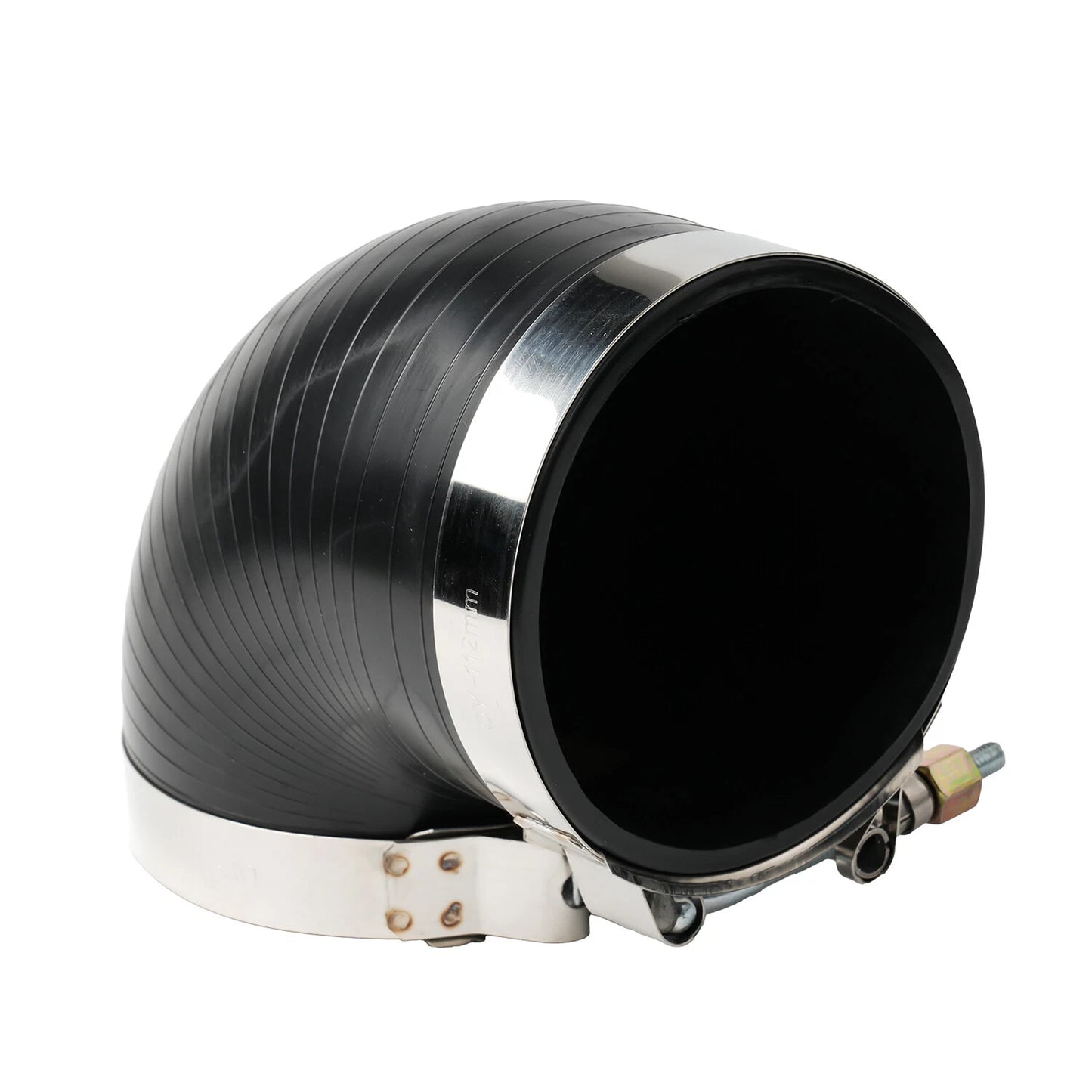 Performance 9781 Black 90 Degree Coupler Boot For 4 Inch Diameter Intake Tubes