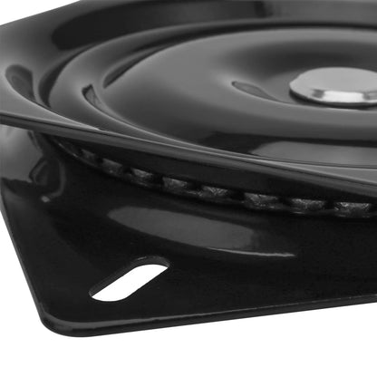 HOZEON 2 PCS 6 Inch Boat Seat Swivel, Ball Bearing 6 X 0.92 Inch, Black