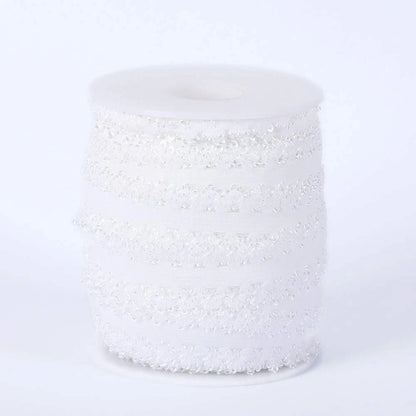 One Roll 16 Yards 3/4'' Picot Edge Stretch Lace, Frilly Edges 2cm, White