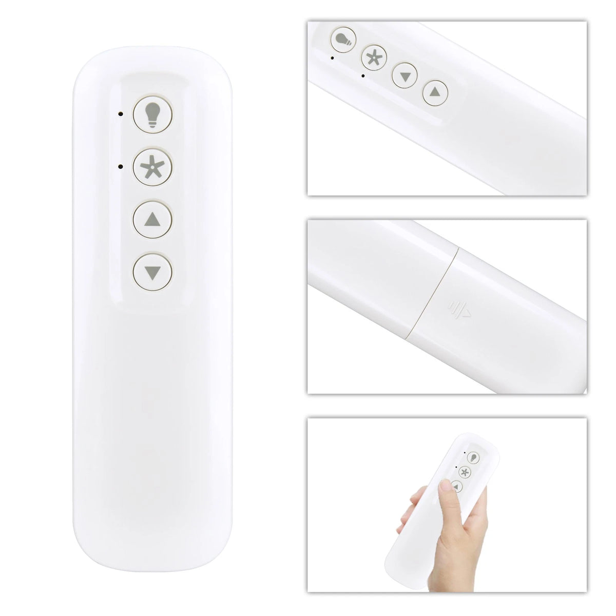 For Hunter Replacement Handheld Ceiling Fan Remote Control White 99372
