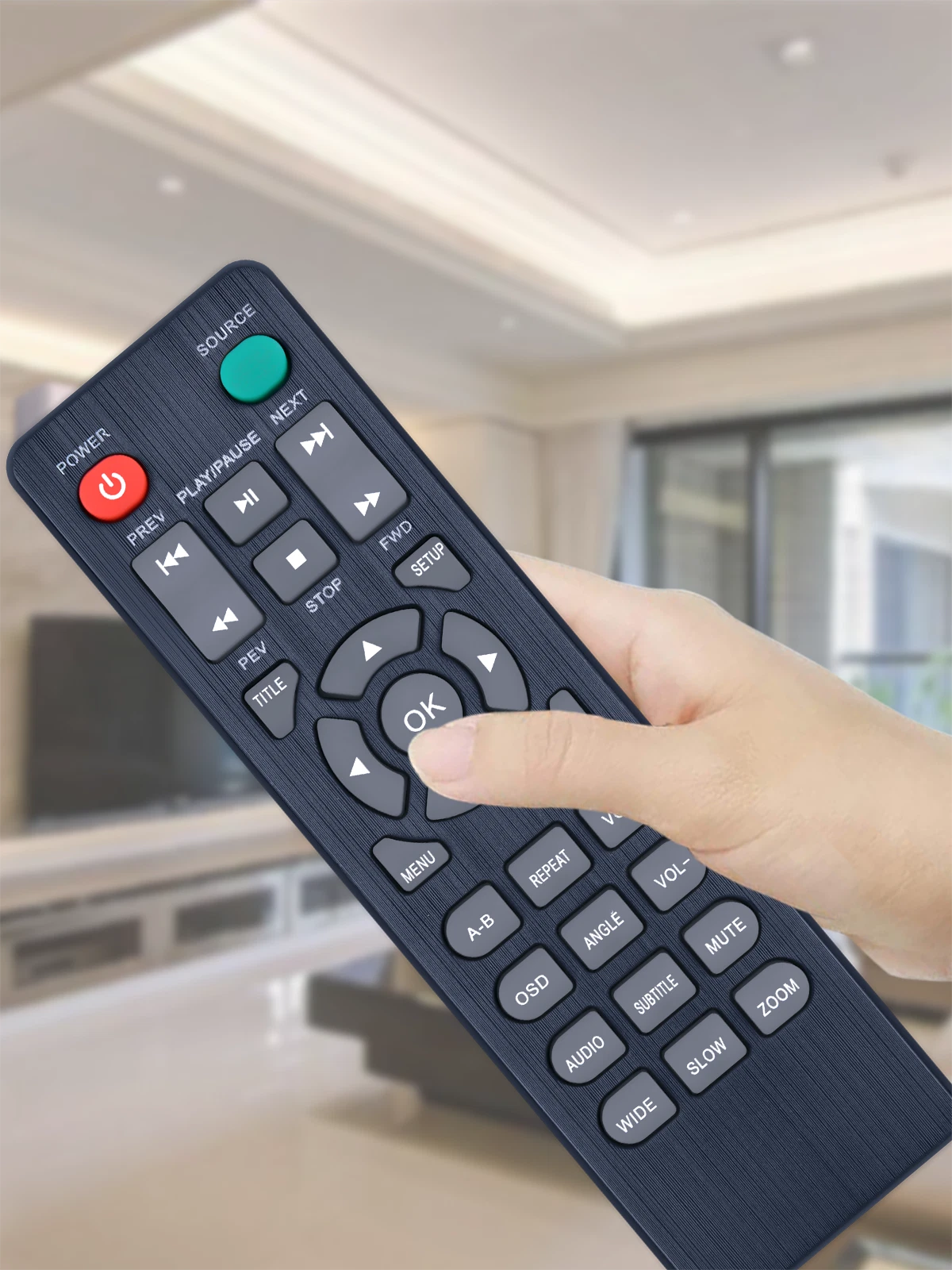Remote Control For TMY Y1 Bluetooth Projector with DVD Player