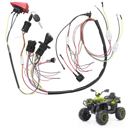 6V 12V 24V DIY Wire Harness Electric Conversion Kit for Kid's Ride On Toys...