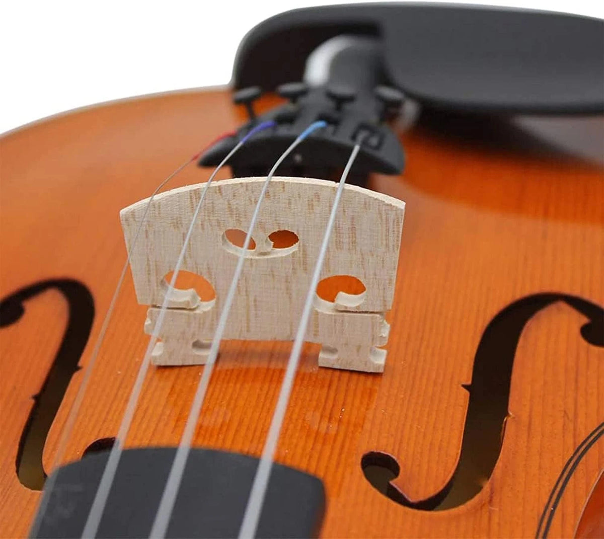 TUOREN 4/4 Violin Parts Fine Tuners Tuning Pegs Sound Post Tailgut Full size