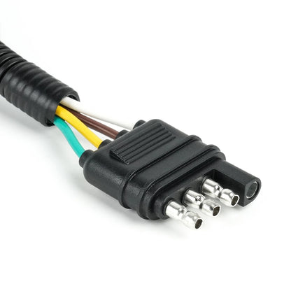 48"4-Way Flat to 6-Way Connector Wiring Harness For Forest River Rockwood Camper