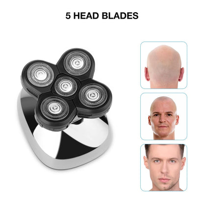 FREEDOM 2 pcs Universal 5 Blades Shaver Replacement 1 Count (Pack of 2), 2pcs