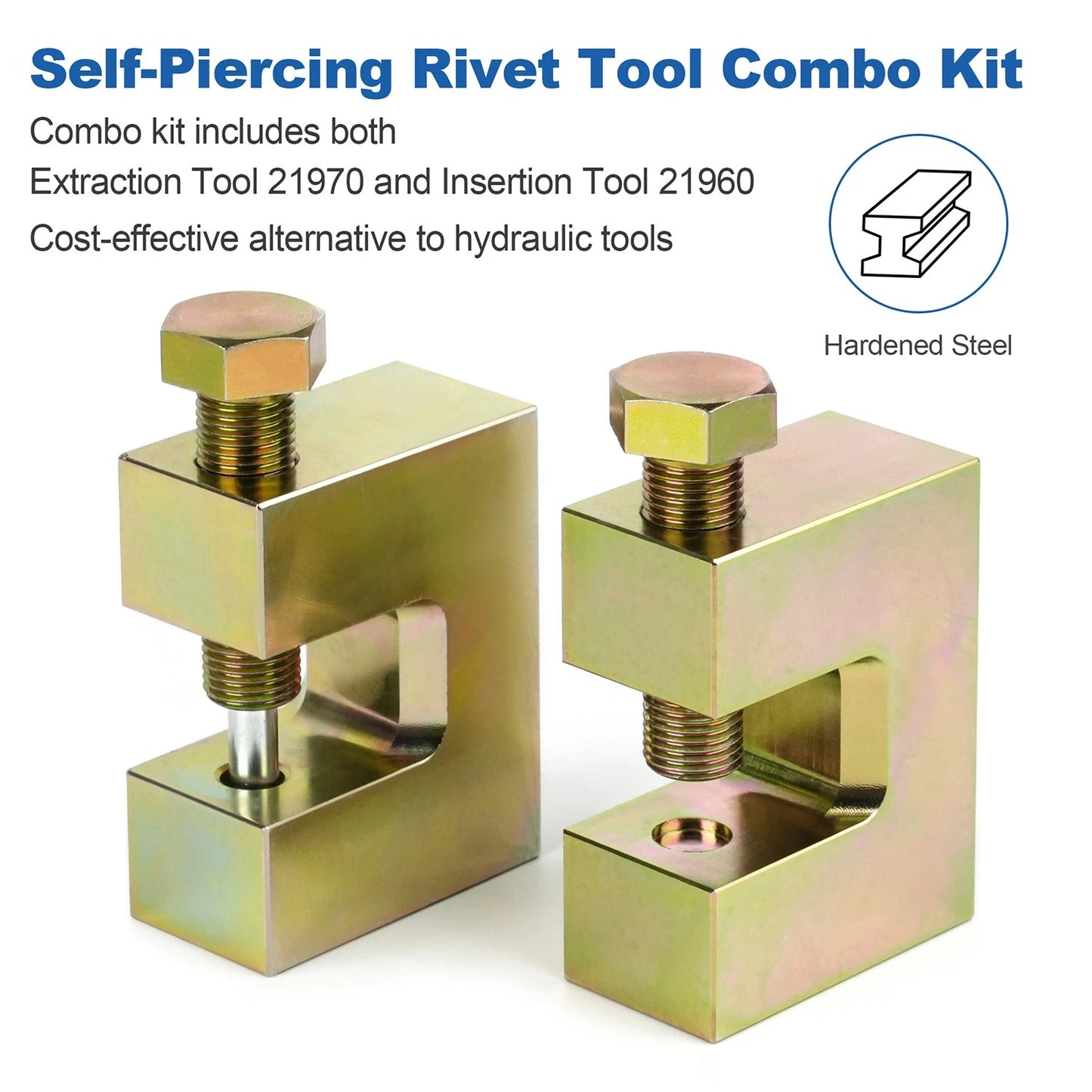 Self-Piercing Rivet Tool Combo Kit – Includes 21960 & 21970 for SPR Insertion