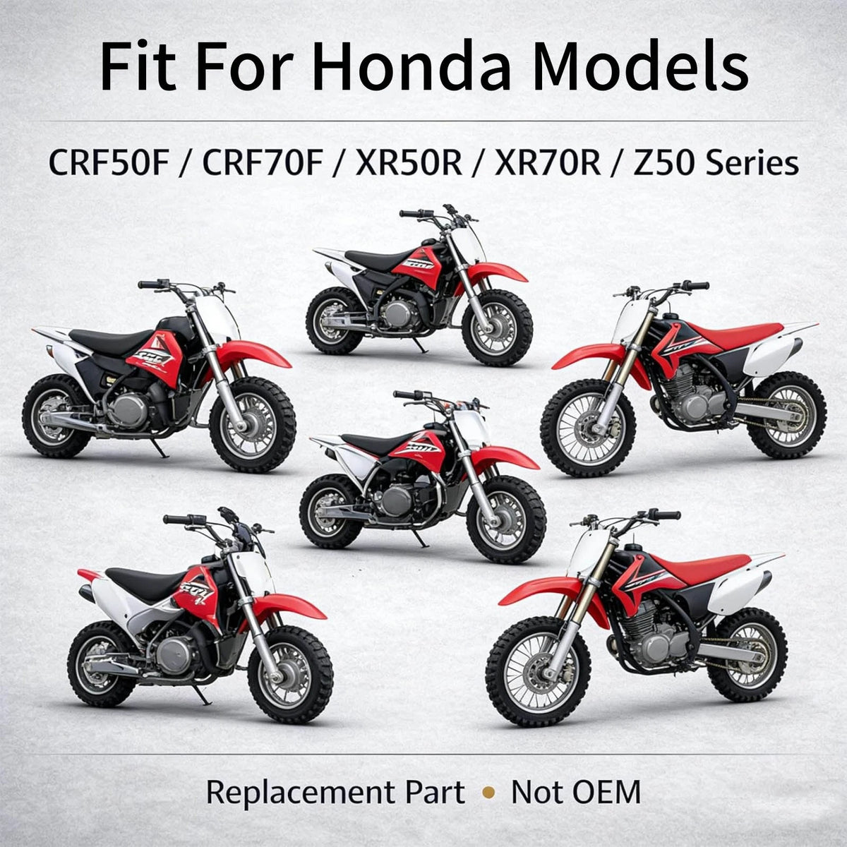3 Pack Air Filter Element For Honda Z50R XR70R CRF50F CRF70F XR50R 17211-GEL-A80
