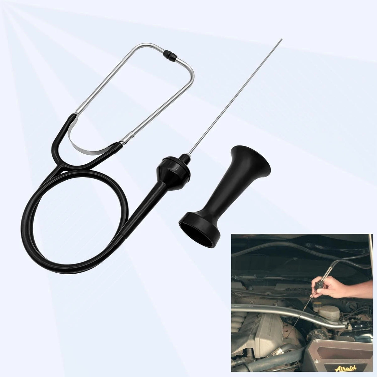 ZKTOOL Mechanics Stethoscope Kit - 3 Piece 3PC