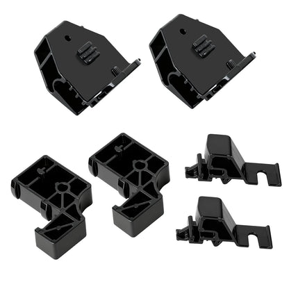 Dkaikai Range Drawer Glide Replacement Kit for Whirlpool Black