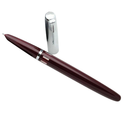 Classic Wing Sung 601 Steel Cap Vacumatic Fountain Pen F Nib 0.5mm Ink Pen