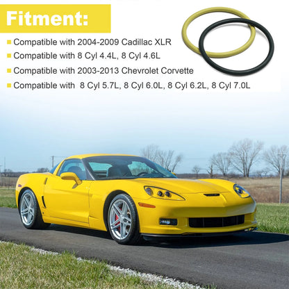 Fuel Tank Filler Vent Pipe Seal Kit 10376929 for 2004-2009 Cadillac XLR