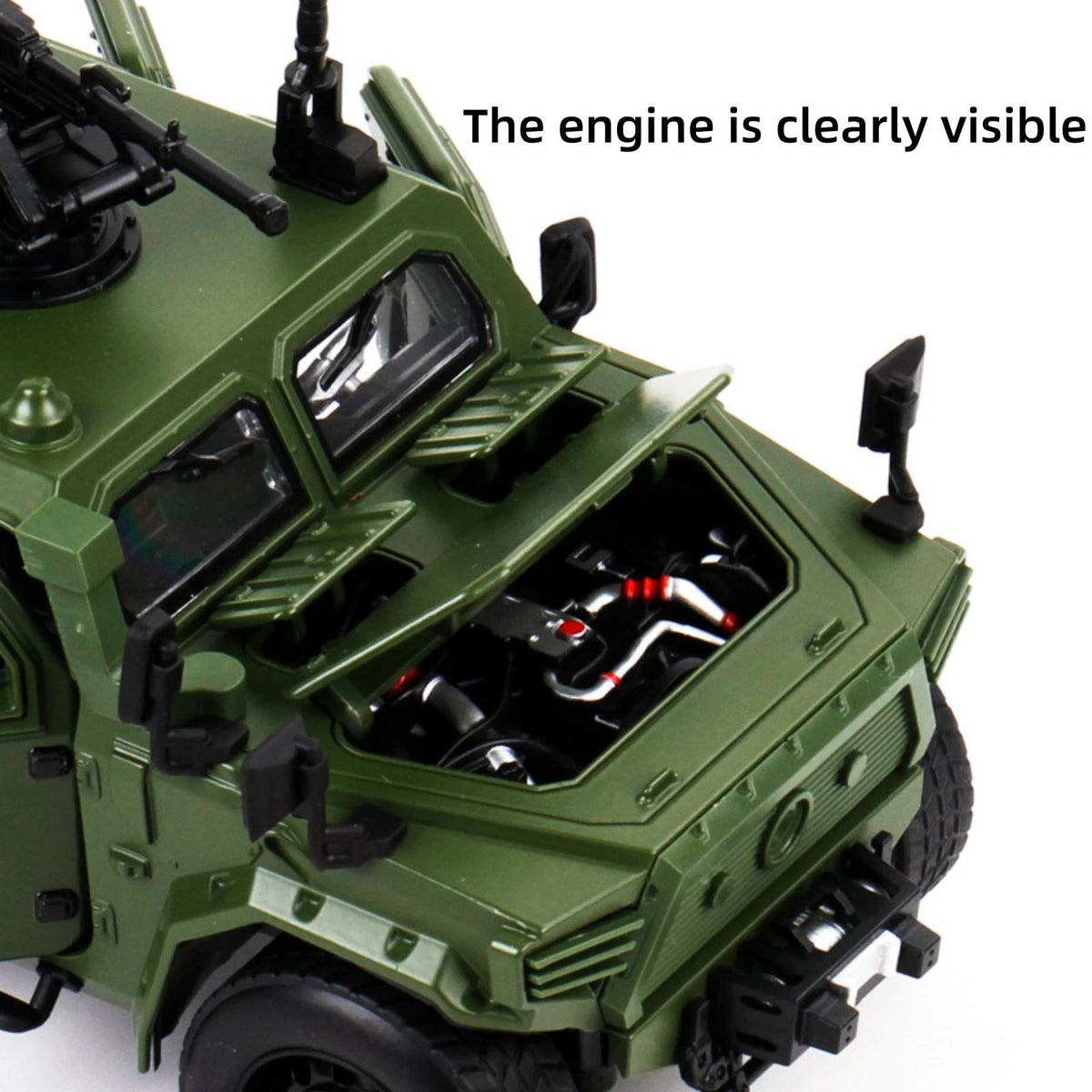 1/18 For DongFeng Mengshi 3th Generation Off Road Vehicle Sound Light Model GG