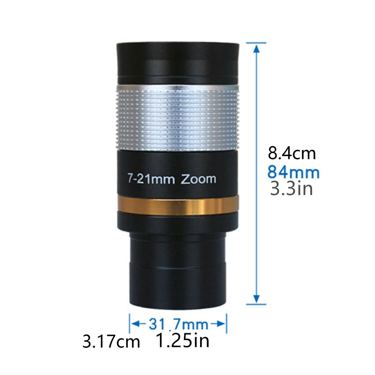 1.25" 31.7mm  8-24mm Astronomical Telescope Zoom Eyepiece Fully Multi-coated
