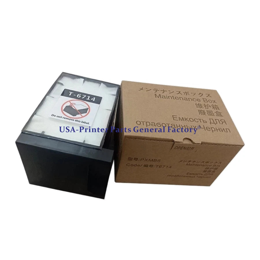 5X Epson T6714 waste ink bin For WF-C869RA 8690A C8190A C878Ra 879Ra PX-S7110