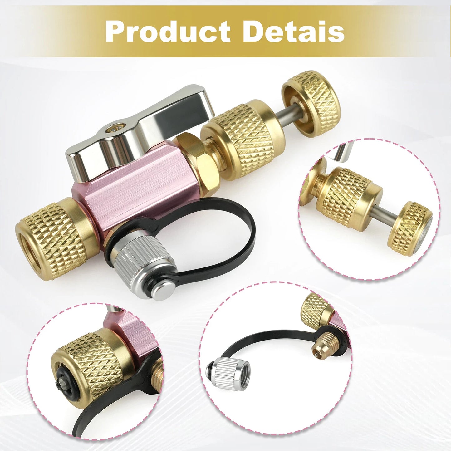Mega Flow Vacuum Rated Valve Core Removal Tool – 5/16" System Connection