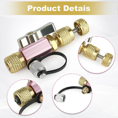 Mega Flow Vacuum Rated Valve Core Removal Tool – 5/16" System Connection