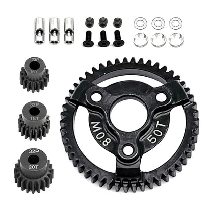 0.8M 32P Spur Gear 50T 16T 18T 20T For Traxxas Slash 2WD VXL XL-5 Bandit