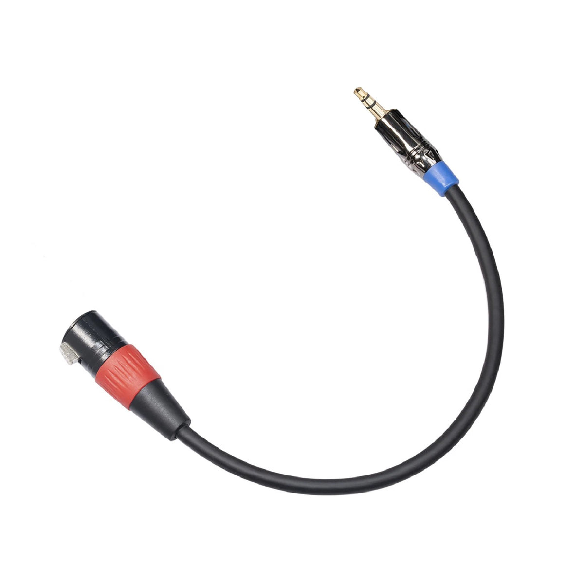Jack 3.5mm to 3Pin XLR Cable TRS M to XLR Female Audio Adapter Cable For Phone