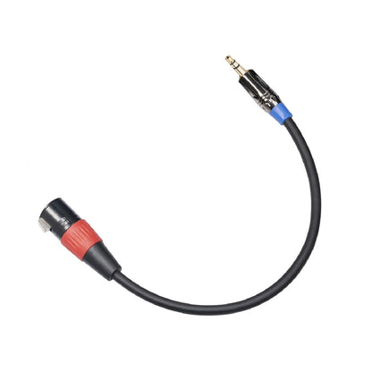 Jack 3.5mm to 3Pin XLR Cable TRS M to XLR Female Audio Adapter Cable For Phone