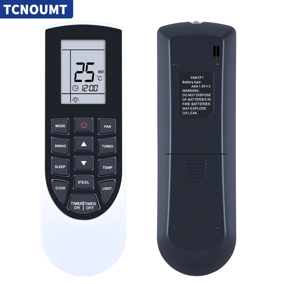 Remote Control For CIAC Air Conditioner CG43MX018PH3H1C CG43MX024PH3H1C