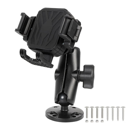 FPN Screw-Mounted Phone Mount Holder with Vibration Dampener [Camera Black