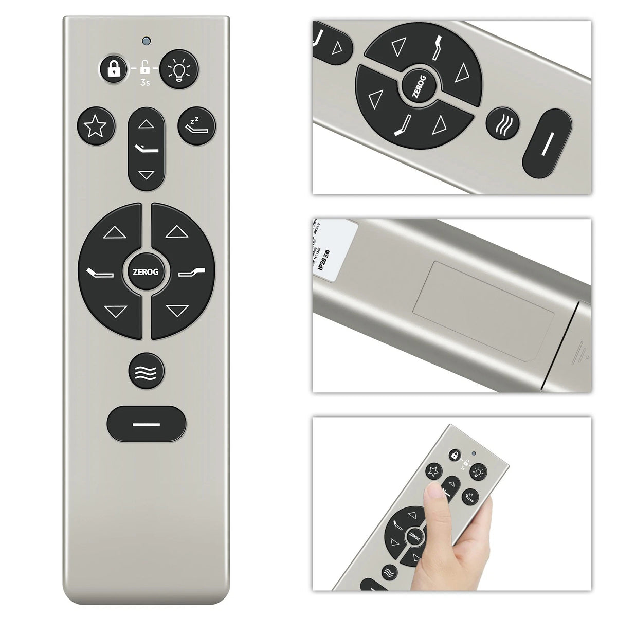 Remote Control For TEMPUR ERGO KEESON RF396B JLDK.111.13.01 Adjustable Bed Base