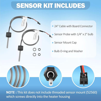 M7 Sensor Kit Temp/High Limit Replacement for Balboa 32016 30344 30042 30382...