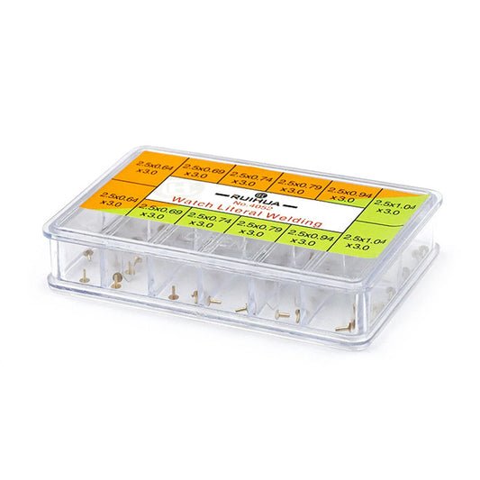 60 Pack Dial Feet Stickers Watch Movement Repairment Spare Parts Watchmaker Tool