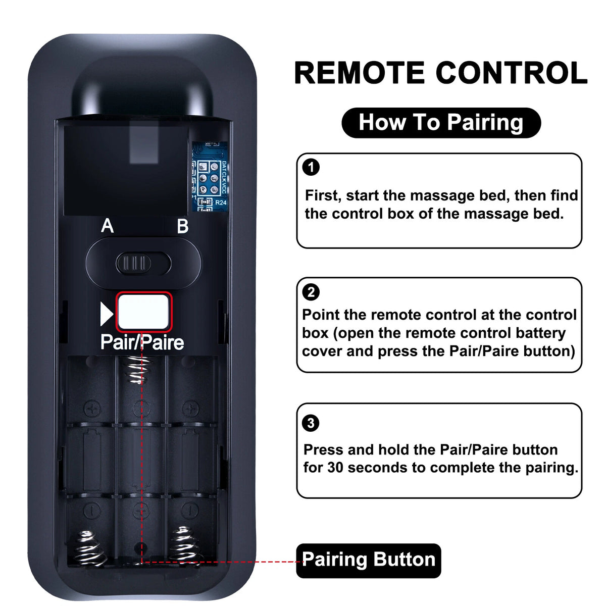 Remote Control For OKIN JLDK.32.01.06 RF366A Adjustable bed base