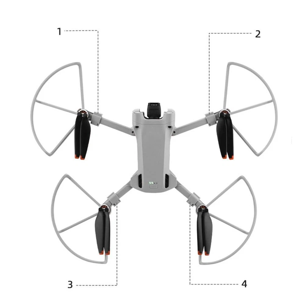 4Pcs Propellers Blades Protectors Props Guards for DJI Mini 3 Pro Drone Parts jj