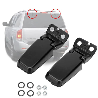 Rear Window Hinge Liftgate Glass Kits Right & Left | Compatible Silver