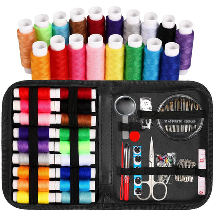 Sewing Kit for Adults,Marcoon Needle and Thread with L, colorful
