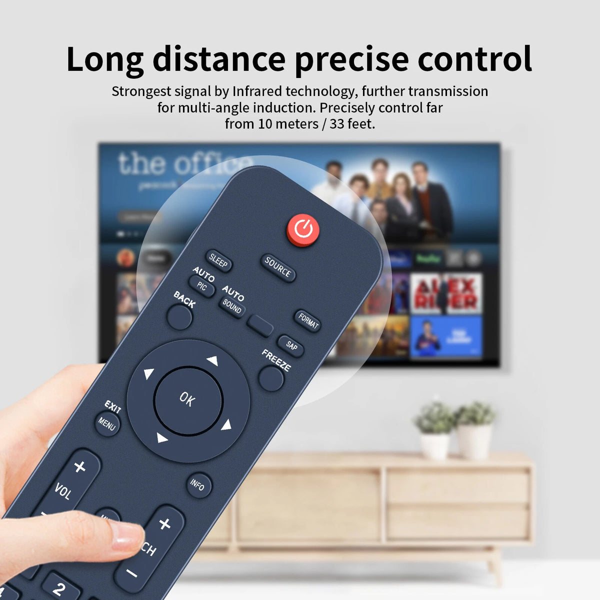 Remote Control For Philips TV 26PFL4507/F7 22PFL4507/F7 32PFL4507/F7 22PFL4507