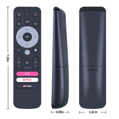 TVision Remote For TVision HUB Google TV Replacement Remote Control