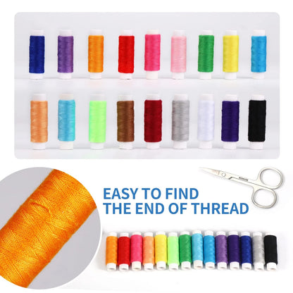 Sewing Kit for Adults,Marcoon Needle and Thread with L, colorful