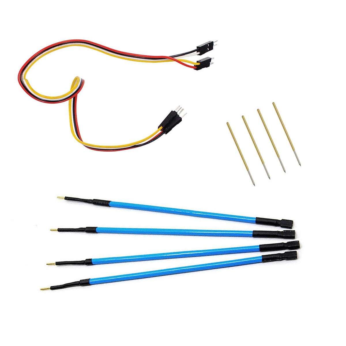 4Pcs LED BDM Frame Probe Pens With Connect Cables For KTAG KESS FGTECH BDM100 h