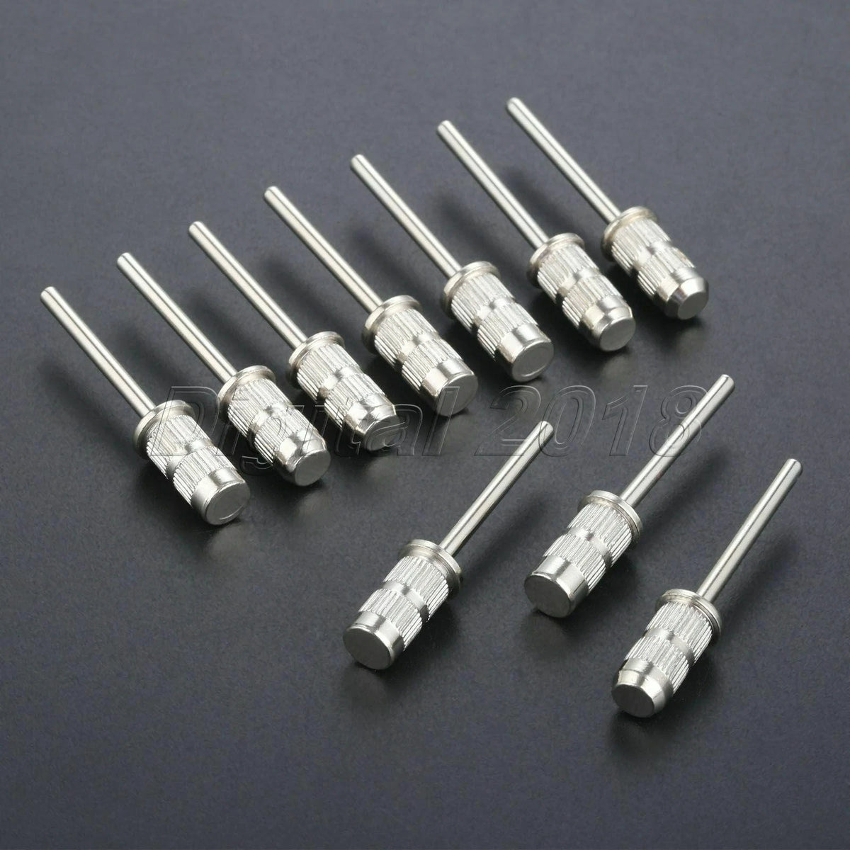 10Pcs/Set Drill Mandrel Bit Nail Sanding Drum For Sanding Band Manicure Pedicure